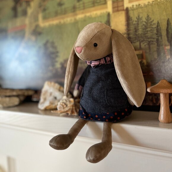 Riverside Rambler Rabbit Rare Retired Jellycat - Picture 1 of 4